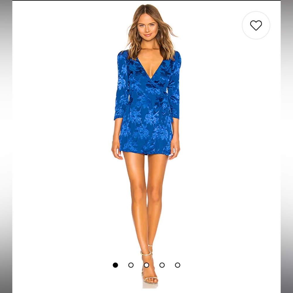 Majorelle Bedford Mini Dress in Cobalt